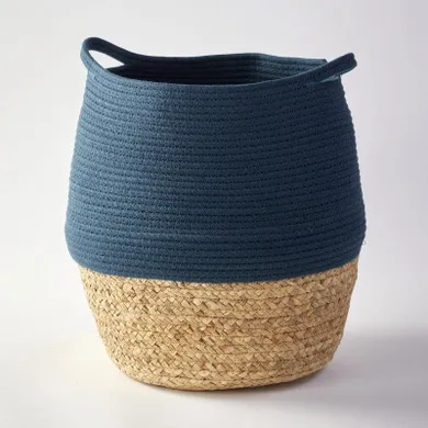 La Factory, kosz na zabawki, okrągły, bawełniany, 30 cm