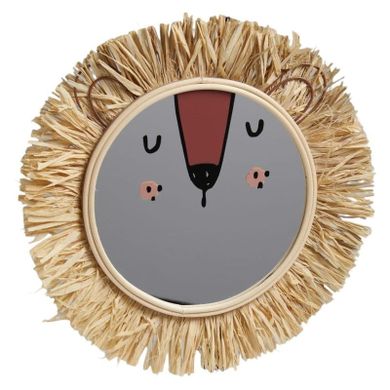 La Factory, The king of the jungle, lustro do pokoju dziecka, 40 cm