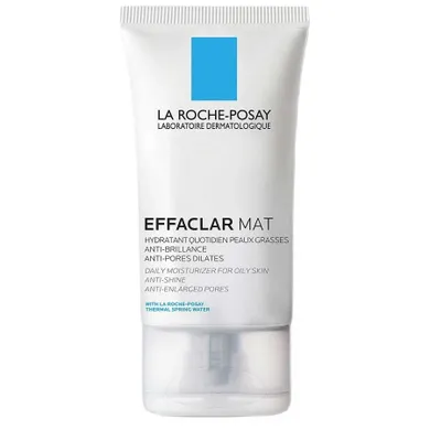 La Roche Posay, Effaclar Mat, seboregulujący krem przeciw błyszczeniu skóry, 40 ml