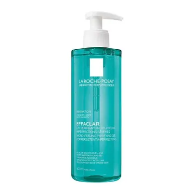 La Roche Posay, Effaclar Micro-Peeling Purifying Gel, oczyszczający peeling żelowy do cery tłustej i problematycznej, 400 ml