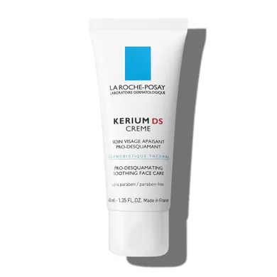 La Roche Posay, Kerium Ds Creme Soothing Face Care, kojący krem do skóry łojotokowej, 40 ml