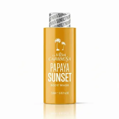 La Vida Caribena, żel pod prysznic, papaya sunset, 250 ml