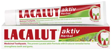 Lacalut, Active Herbal, pasta, 75 ml