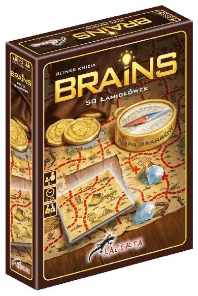 Lacerta, Brains: Mapa skarbów, gra logiczna