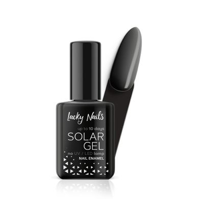Lacky Nails, Solar Gel, lakier do paznokci, 15 Onyx, 10 ml