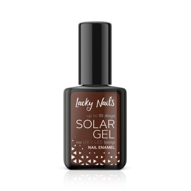 Lacky Nails, Solar Gel, lakier do paznokci, 16 Chocolate, 10 ml