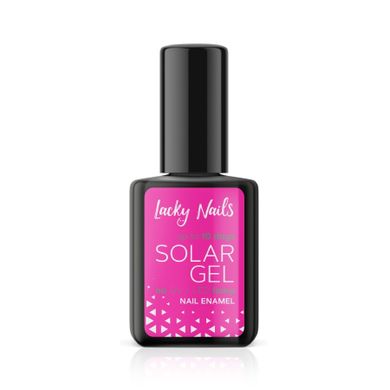 Lacky Nails, Solar Gel, lakier do paznokci, 30 Hot Pink, 10 ml
