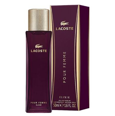 Lacoste, Pour Femme Elixir, woda perfumowana w sprayu, 50 ml