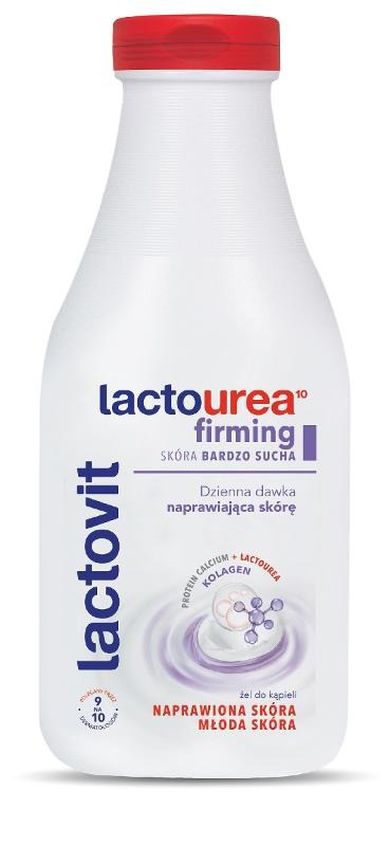Lactovit, Lactourea Firming, żel do kąpieli, 500 ml