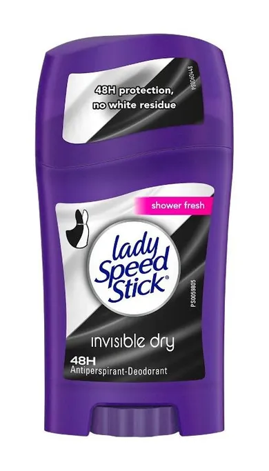 Lady Speed Stick, dezodorant w sztyfcie, 48 h invisible dry, 40 g