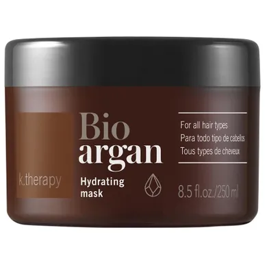 Lakme, K. Therapy Bio-Argan Mask, nawilżająca maska do włosów z organicznym olejkiem arganowym, 250 ml