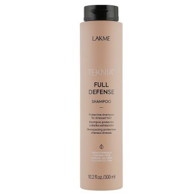 Lakme, Teknia Full Defense Shampoo, szampon ochronny do włosów zestresowanych, 300 ml