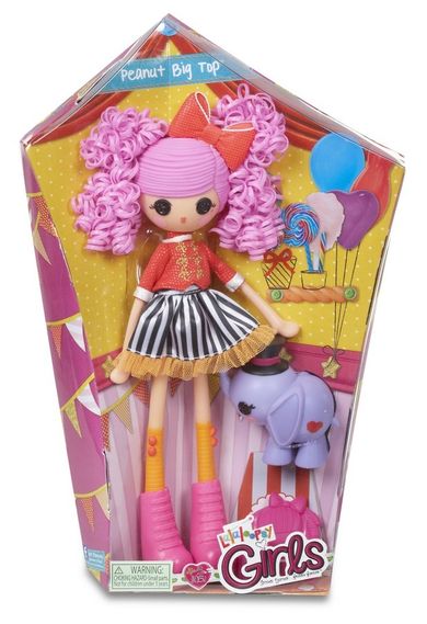 Lalaloopsy, Girls, Peanut Big, Fistaszka, lalka