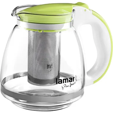 Lamart, dzbanek z zaparzaczem, LT7028, zielony, 1,5 l