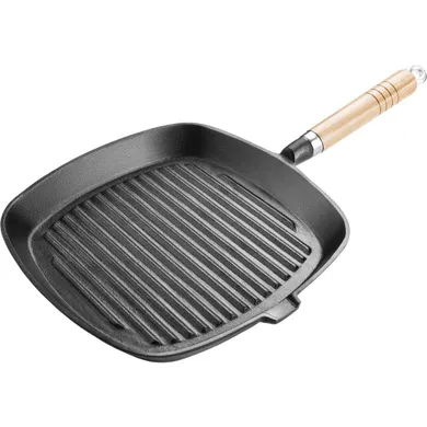 Lamart, Patelnia grillowa 24 cm, żeliwna LT 1063