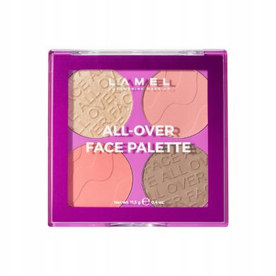 Lamel, All-Over Face, paleta do konturowania, no01