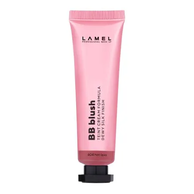 Lamel, BB Blush, kremowy róż do policzków, nr 404, 10 ml