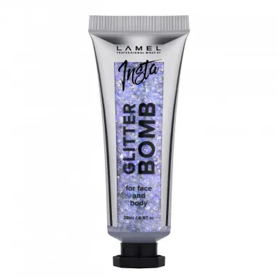 Lamel, Glitter Bomb, brokat do twarzy i ciała, nr 401