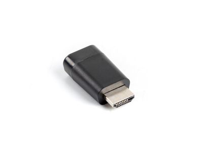 Lanberg, adapter, AD-0016-BK, HDMI M - D-Sub (VGA) F, czarny