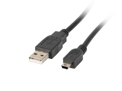 Lanberg, kabel, CA-USBK-10CC-0018-BK,usb 2.0 M, 1,8m, czarny