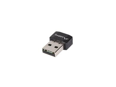 Lanberg, karta sieciowa, bezprzewodowa, WIFI USB AX300 1X WEWNETRZNA ANTENA