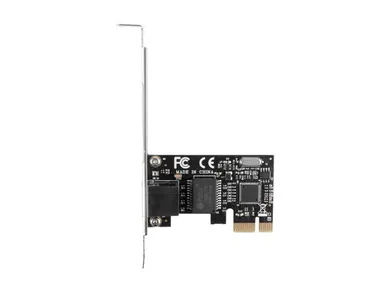 Lanberg, karta sieciowa, PCI-E 1X RJ45 1GB RTL8111C ŚLEDŹ LOW PROFILE PCE-1GB-201