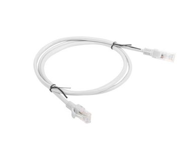 Lanberg, patchcord, kat. 6, UTP, 1m, szary