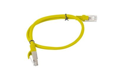 Lanberg, patchcord, KAT.5E UTP, 1m, żółty, FLUKE PASSED, 10 szt.
