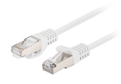 Lanberg, patchcord, KAT.6 UTP, 0.5m, szary, FLUKE PASSED, 10 szt.