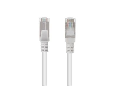 Lanberg, patchcord, PCF5-10CC-0300-S, RJ45 - RJ45, 3m, szary