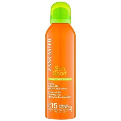 Lancaster, Sun Sport Cooling Invisible Mist Wet Skin Application, chłodząca mgiełka do ciała SPF 15, 200 ml