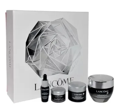Lancome, Advanced Genifique, zestaw: krem, 50 ml + krem, 15 ml + krem pod oczy, 5 ml + serum, 7 ml