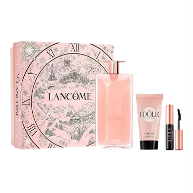 Lancome, Idole zestaw, woda perfumowana, spray, 50 ml + balsam do ciała, 50 ml + mini tusz do rzęs, 2.5 ml