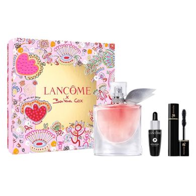 Lancome, La Vie Est Belle, zestaw: woda perfumowana, spray, 50 ml + serum do twarzy, 10 ml + tusz do rzęs, 2 ml