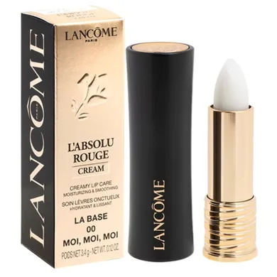 Lancome, L’Absolu Rouge, Cream La Base 00 Moi, Moi, Moi, pomadka, 3,4 g