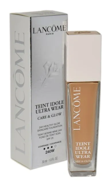 Lancome, Teint Idole Ultra Wear Care & Glow SPF 15, płynny podkład do twarzy, 240w, 30 ml