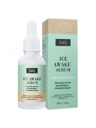 Laq, Ice Awake Serum, After Party, aktywne serum pobudzająco-energetyzujące, 30 ml