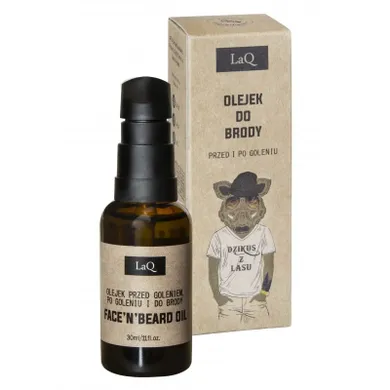 Laq, olejek przed i po goleniu do brody, Dzik, 30 ml