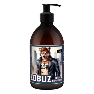 LaQ, żel pod prysznic dla mężczyzn, Łobuz Kocha Najmocniej, 500 ml