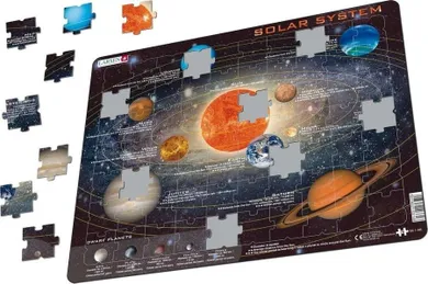 Larsen, układanka, puzzle ramkowe, układ słoneczny