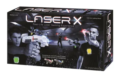Laser-X, pistolet na podczerwień, zestaw podwójny