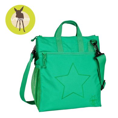 Lassig, Casual Label, Star deep green, torba do wózka