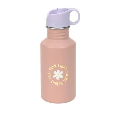 Lassig, Pattern Party, bidon ze stali nierdzewnej, Rose/Lilac, 500 ml