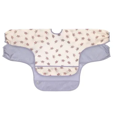 Lassig, Tiny Team, zestaw śliniaków z długim rękawem, kotek, 6m+