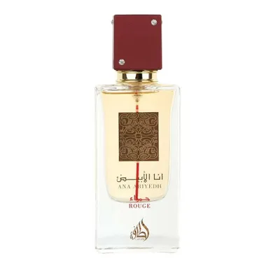 Lattafa, Ana Abiyedh Rouge, woda perfumowana, spray, 60 ml