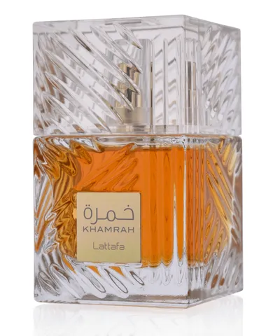 Lattafa, Khamrah, woda perfumowana, spray, 100 ml