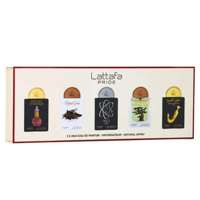 Lattafa, Pride Collection No.2, zestaw wód perfumowanych, 5-20 ml