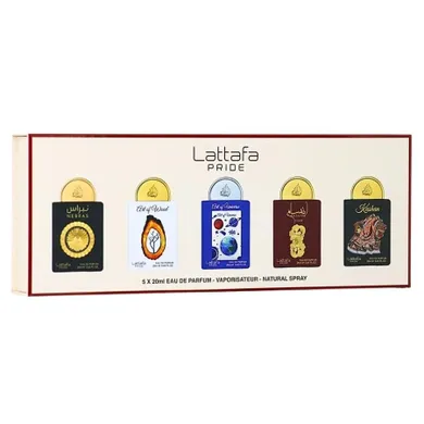 Lattafa, Pride Collection No.3, zestaw wód perfumowanych, 5-20 ml