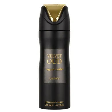 Lattafa, Velvet Oud, dezodorant, spray, 200 ml