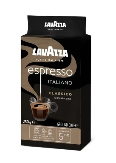 Lavazza, Espresso Italiano Classico, kawa mielona, 250 g